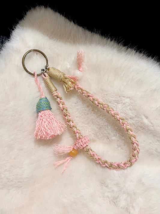 Spring Breeze Woven Phone Strap