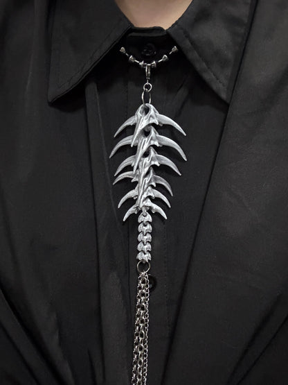 Special-Shaped Bone Removable Pendant Necklace,Lumivault.