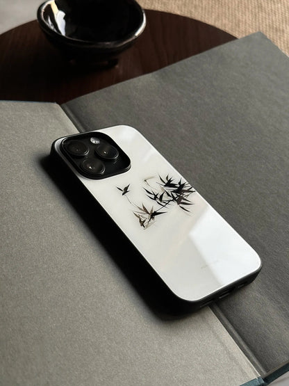 Minimalist Ink Bamboo Phone Case-NS033G