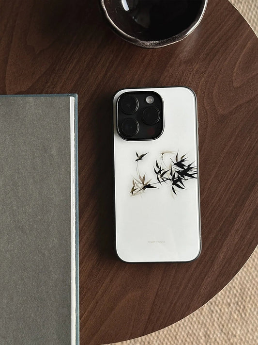 Minimalist Ink Bamboo Phone Case-NS033G
