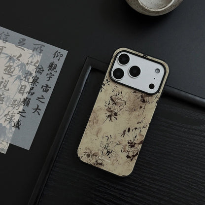 Autumn Ink Flower Phone Case-NS002G