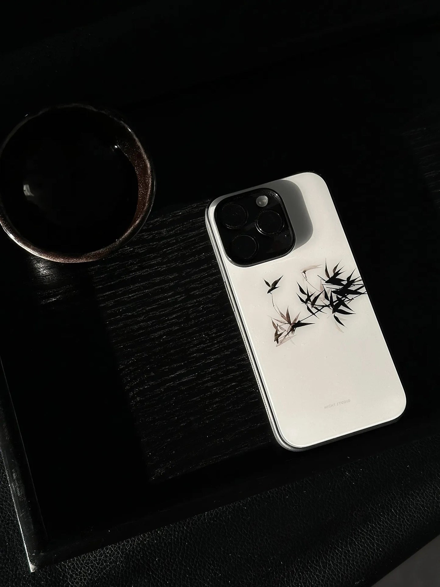 Minimalist Ink Bamboo Phone Case-NS033G
