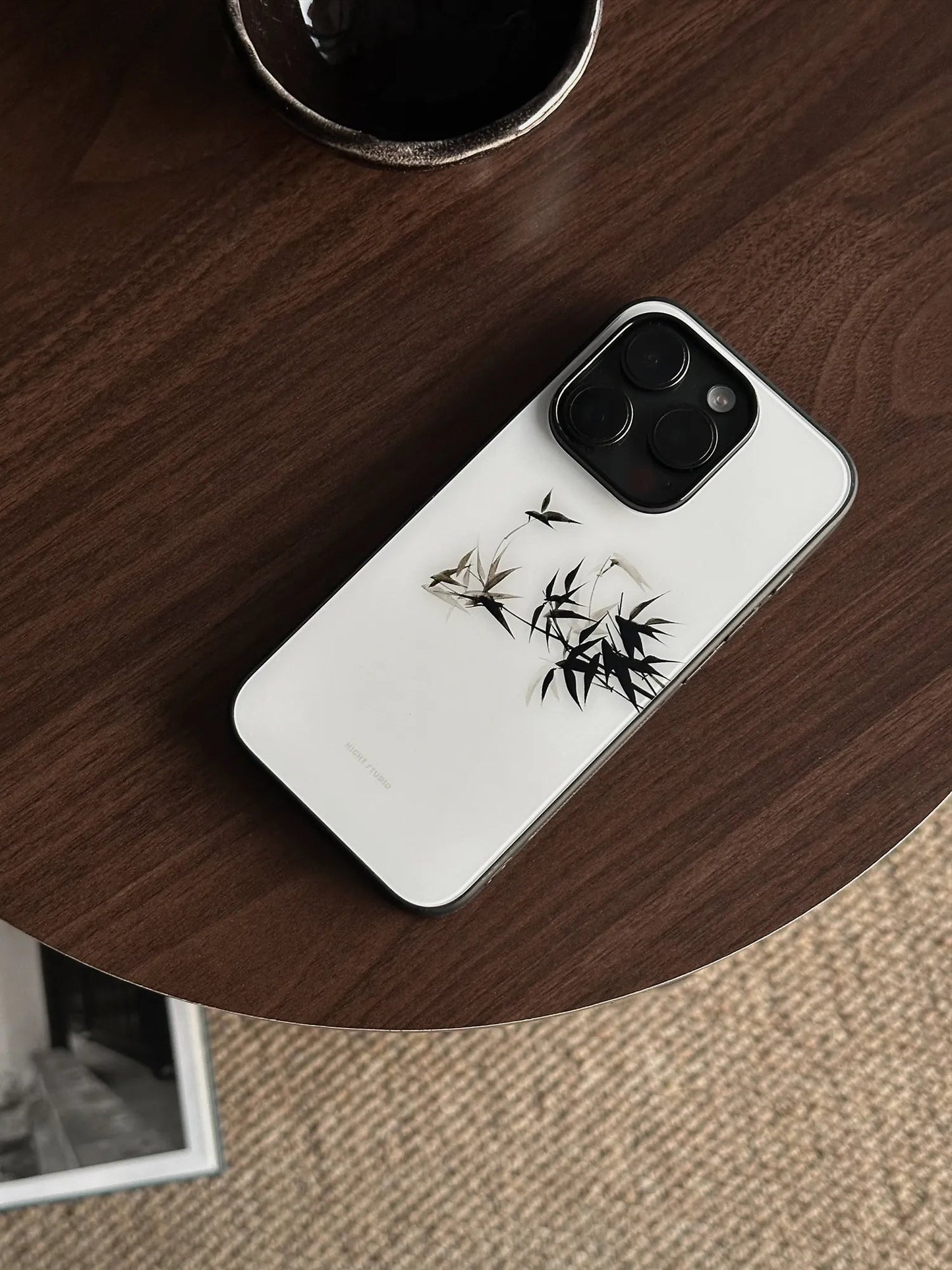 Minimalist Ink Bamboo Phone Case-NS033G