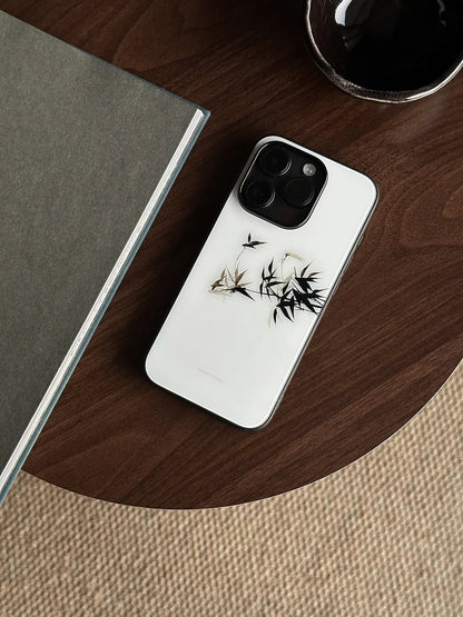 Minimalist Ink Bamboo Phone Case-NS033G