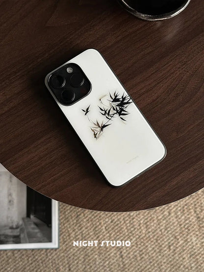 Minimalist Ink Bamboo Phone Case-NS033G