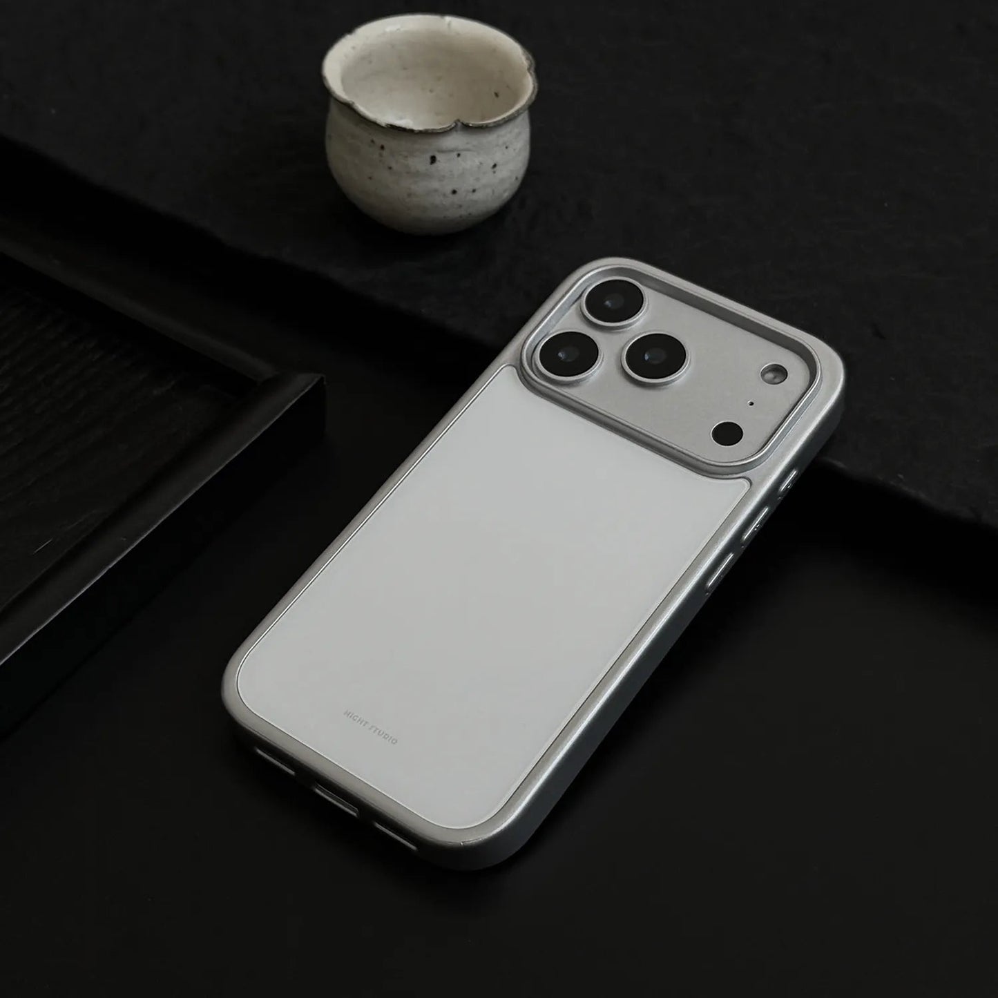 Ceramic White Phone Case-NS004G