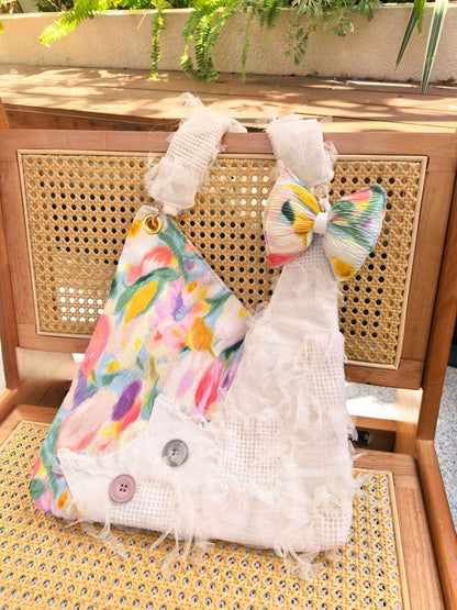 Floral Lace Cat Shoulder Bag | Bag | Three Fleas