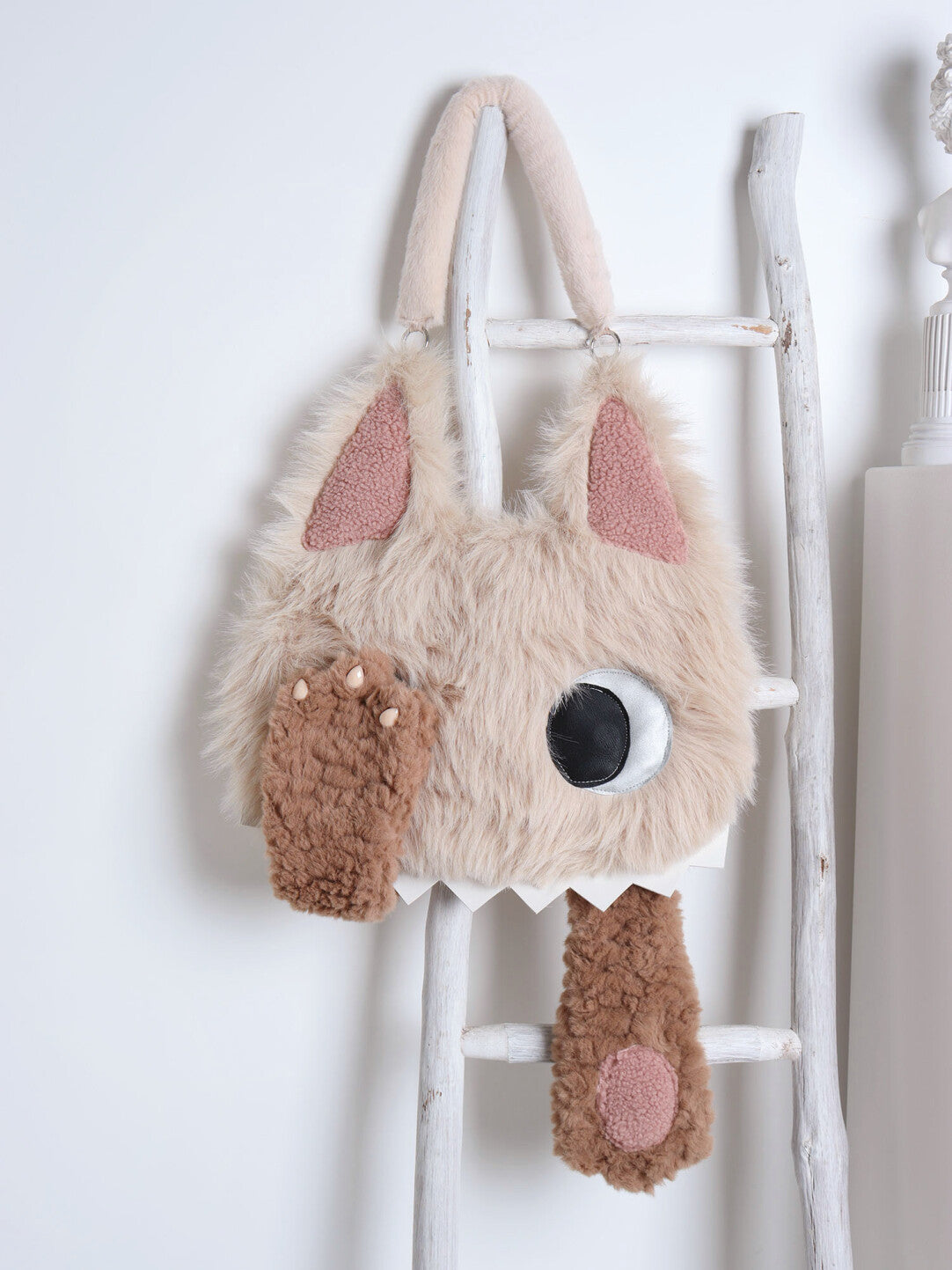 Cute Hidden Face Kitten Backpack | bag | Three Fleas