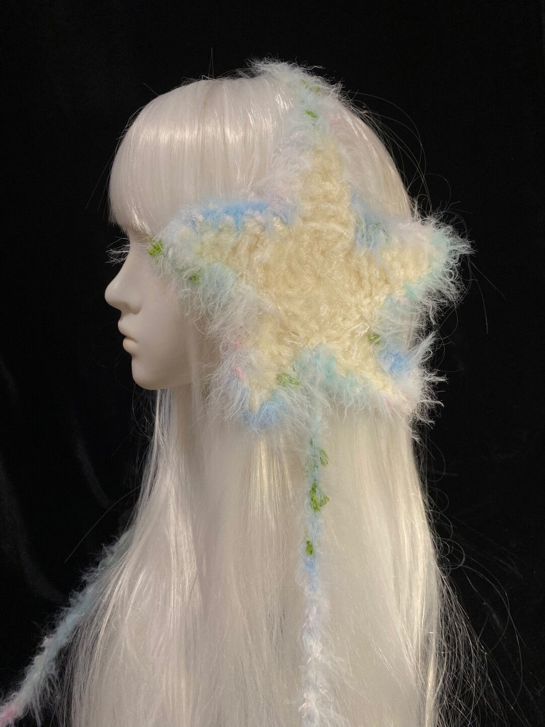 Handmade Crochet Star Shape Earmuffs