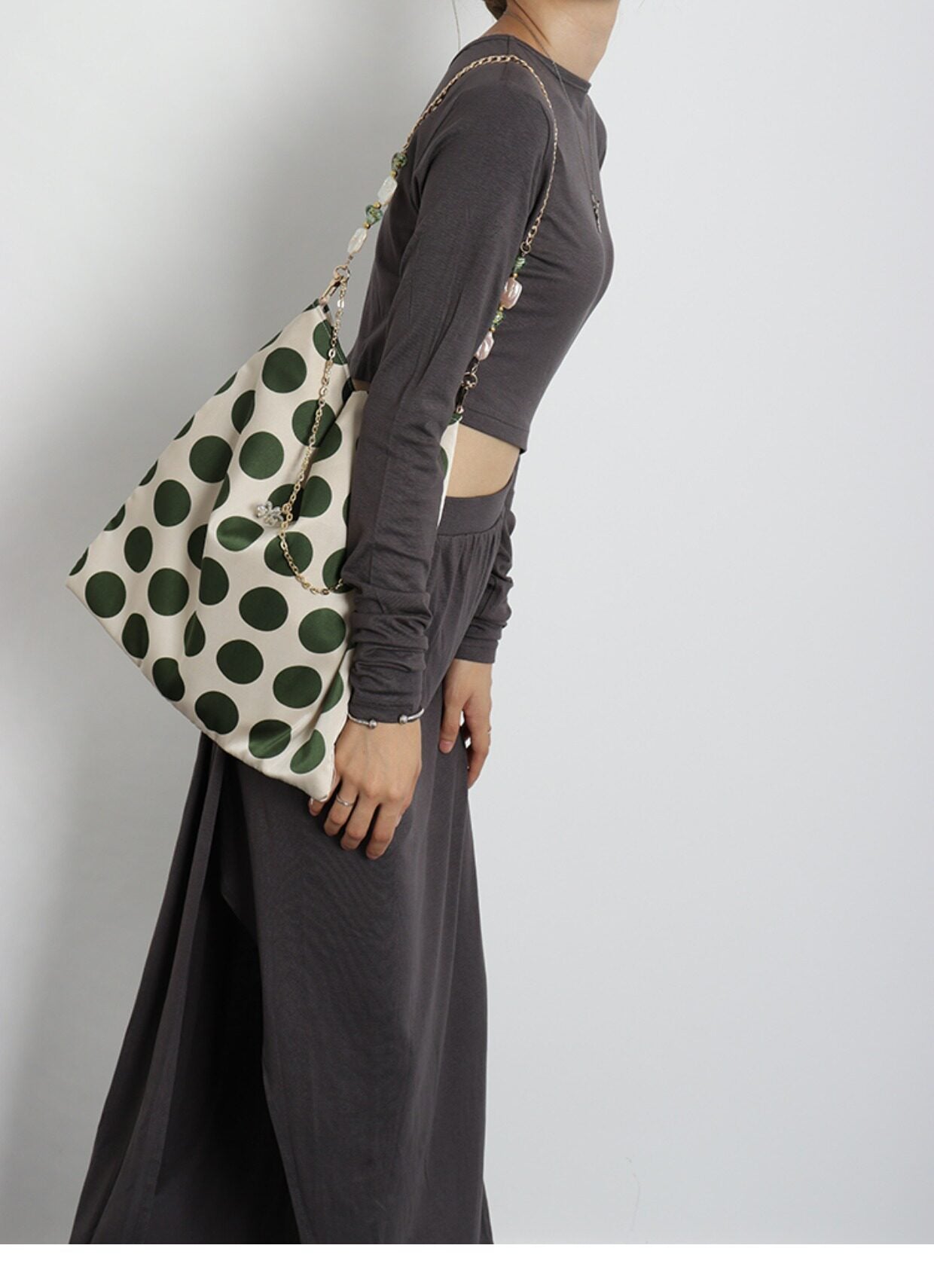 Retro Polka Shoulder Bag | bag | Three Fleas