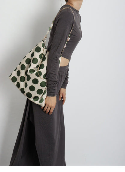 Retro Polka Shoulder Bag | bag | Three Fleas