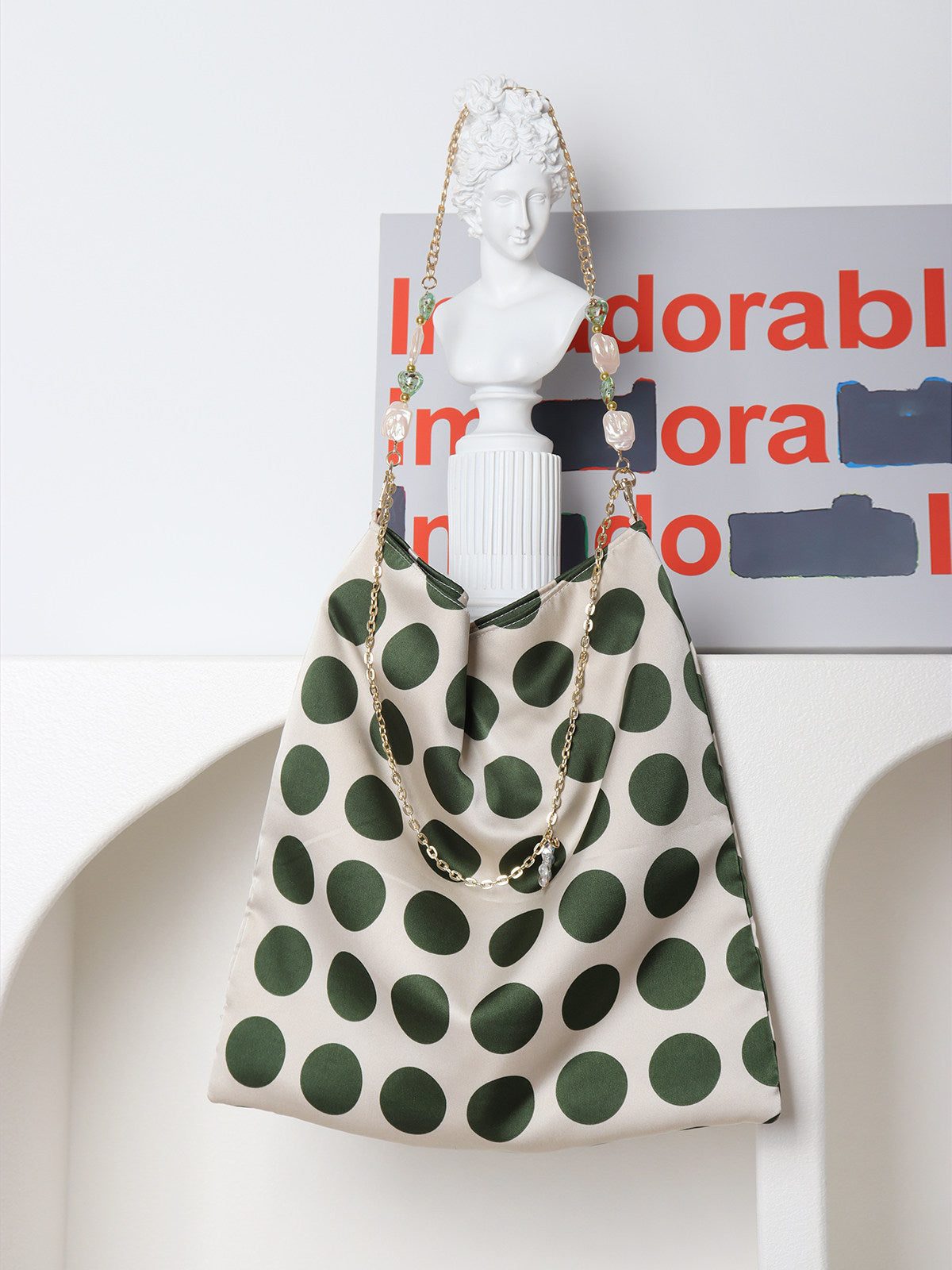 Retro Polka Shoulder Bag | bag | Three Fleas
