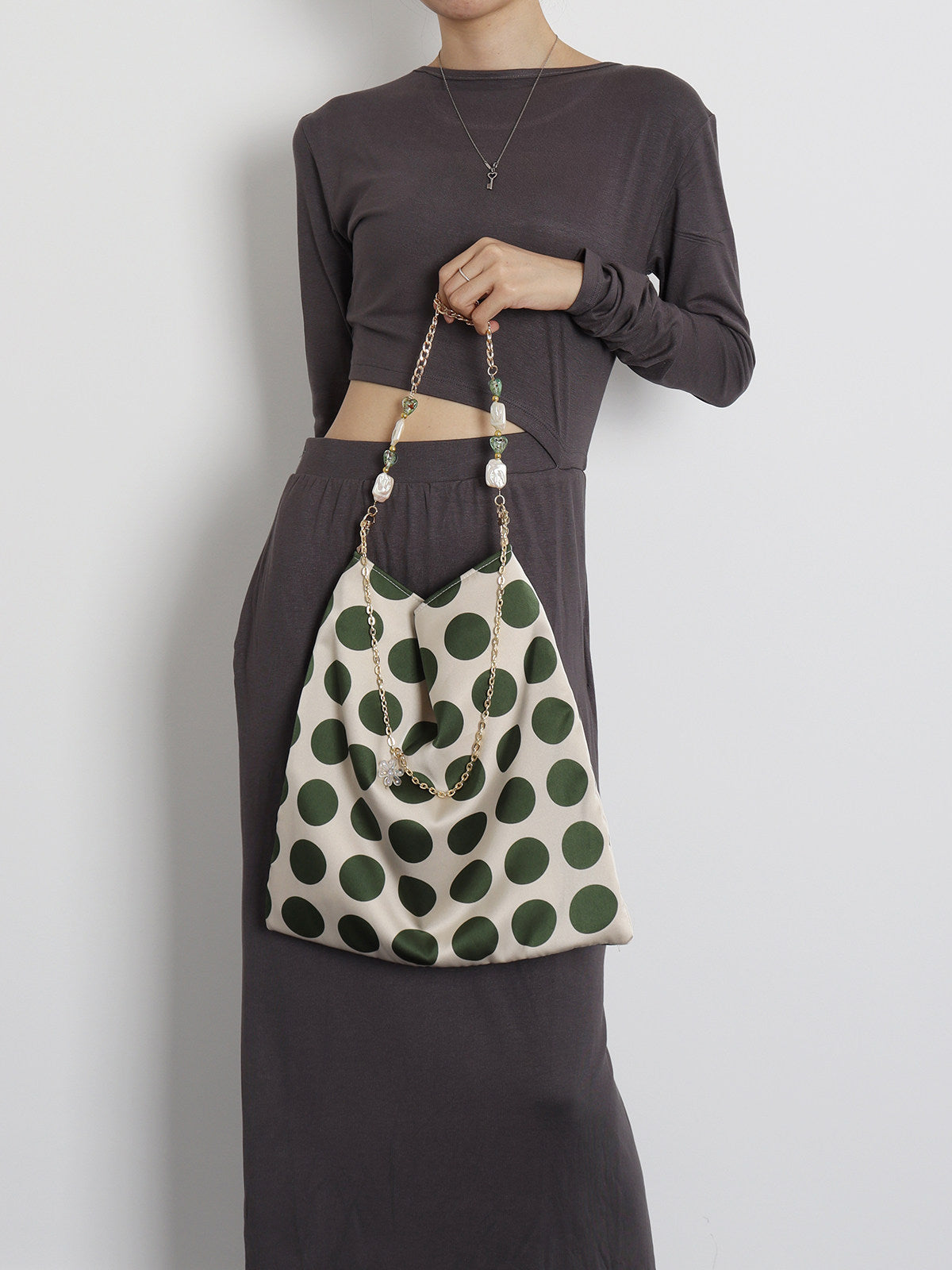 Retro Polka Shoulder Bag | bag | Three Fleas