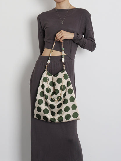 Retro Polka Shoulder Bag | bag | Three Fleas
