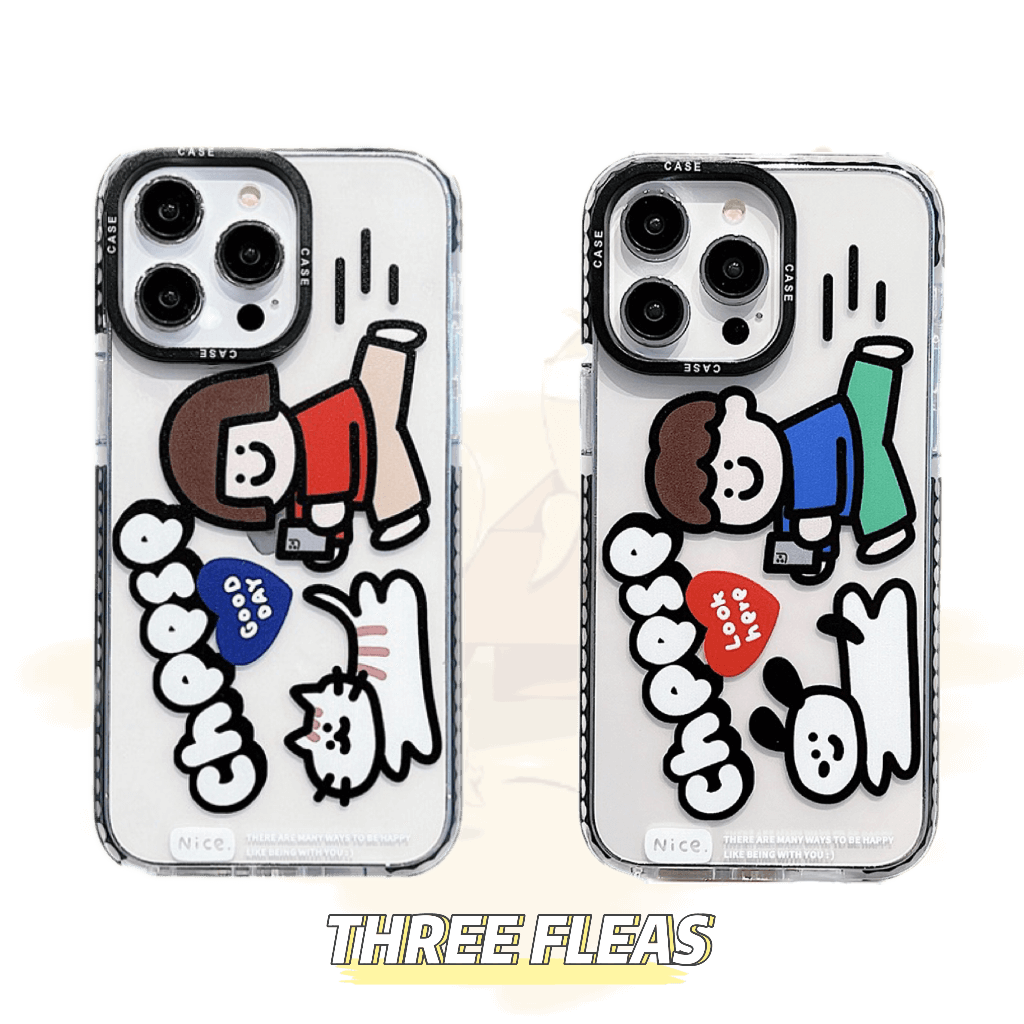 Funny couple phone case