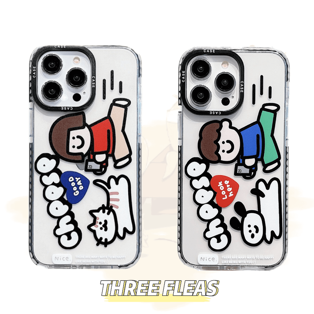 Funny couple phone case | phone accessories | Three Fleas