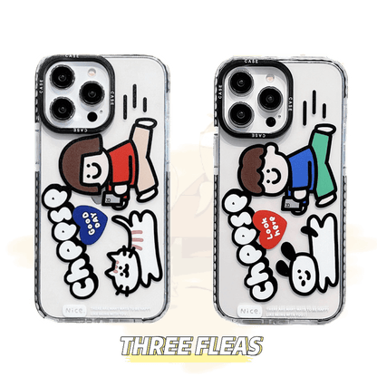 Funny couple phone case | phone accessories | Three Fleas