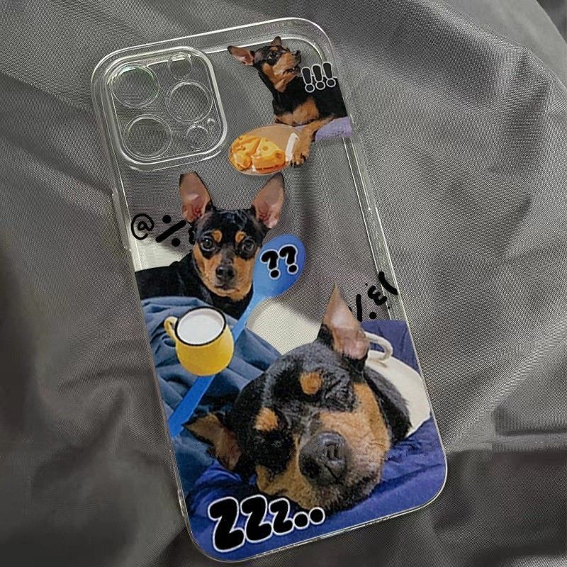 [ Meme Case ] Are You Kidding Dog Phone Casephone accessories - Three Fleas