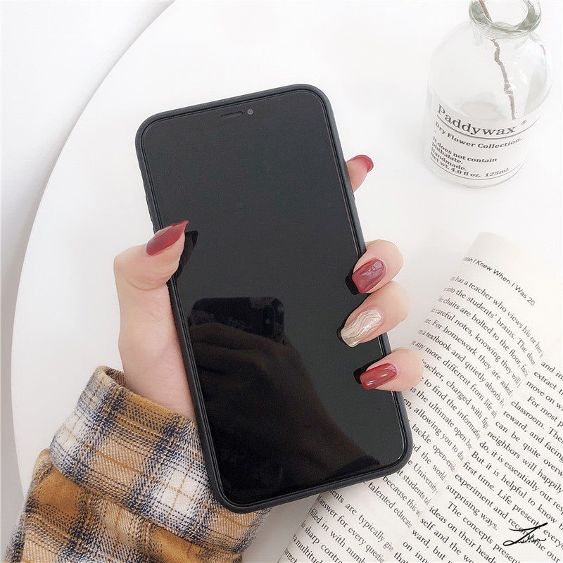 「iPhone」Cozy Cat Soft Cover - Three Fleas