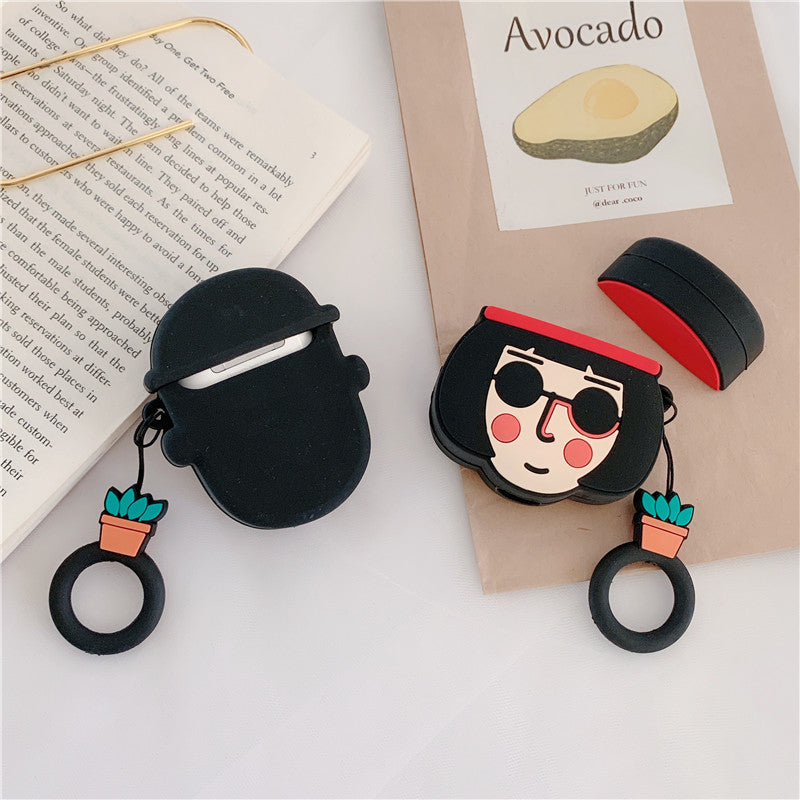Cute Couple AirPods Case - Three Fleas