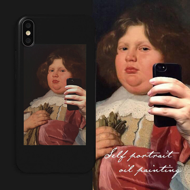 「iPhone, HUAWEI, VIVO, OPPO」Interesting Selfie Soft Case - Three Fleas