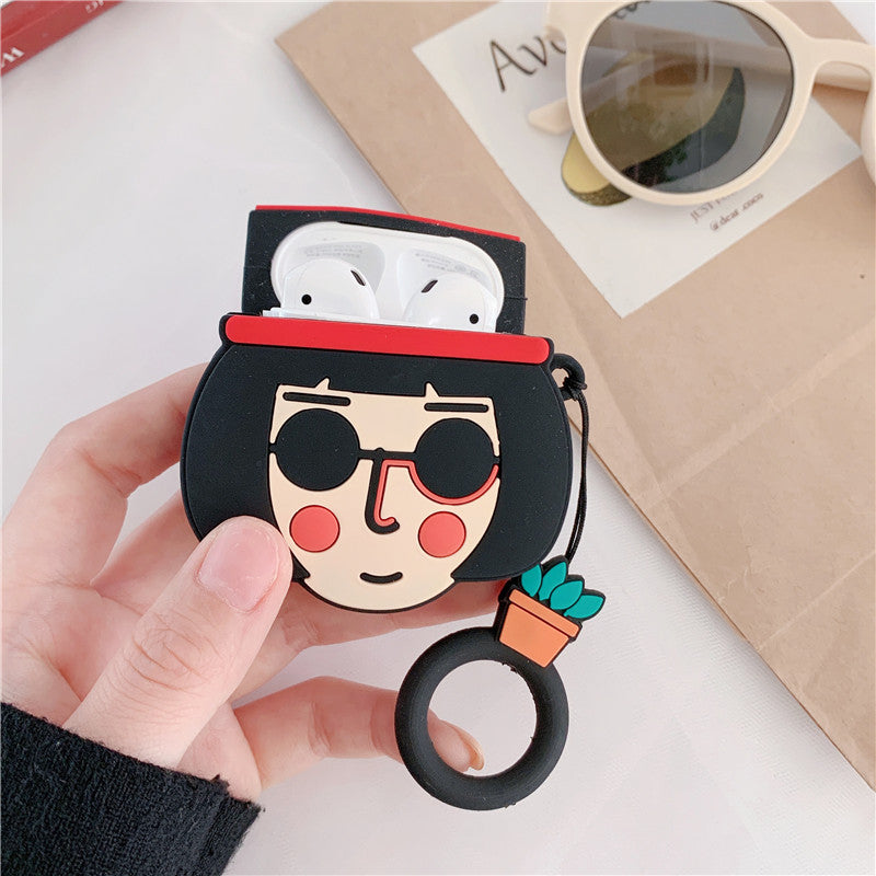 Cute Couple AirPods Case - Three Fleas