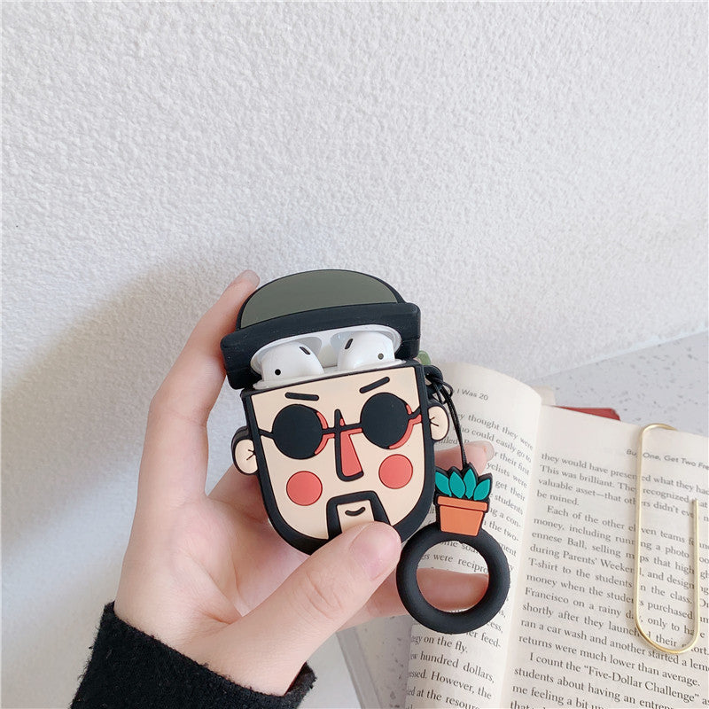 Cute Couple AirPods Case - Three Fleas