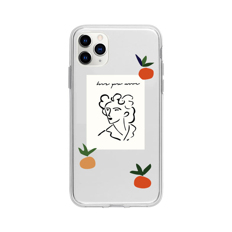 Artistic Transparent iPhone Casephone accessories - Three Fleas