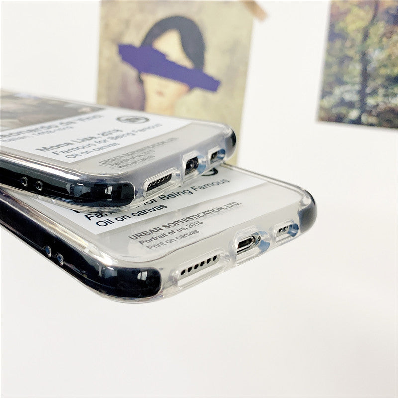 「iPhone」Being Famous Ultra Soft Cover - Three Fleas