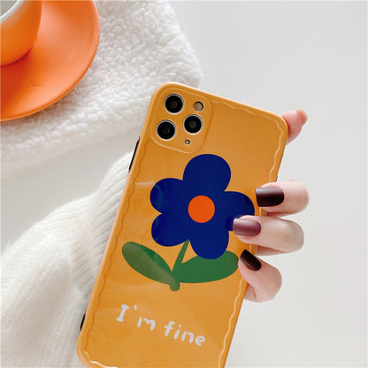 「iPhone」Flower Soft Casephone accessories - Three Fleas