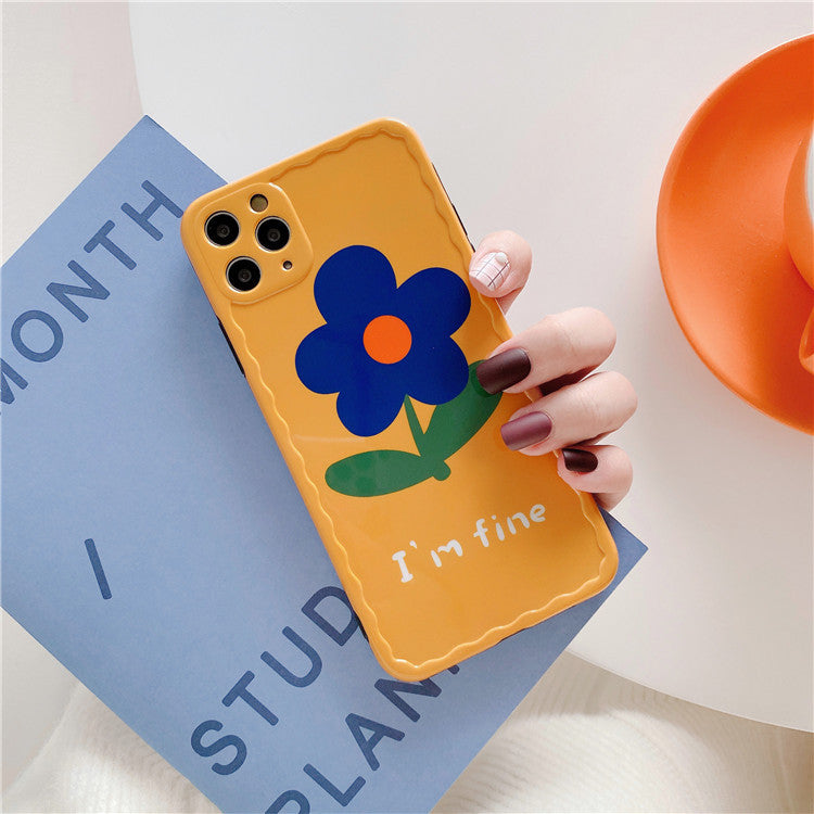 「iPhone」Flower Soft Casephone accessories - Three Fleas