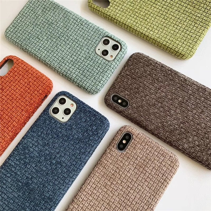 「iPhone」Simple Pure Color Casephone accessories - Three Fleas