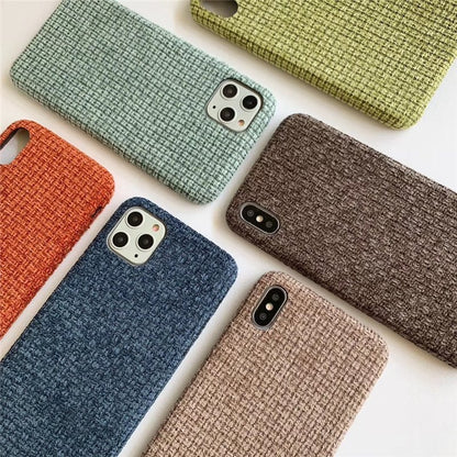 「iPhone」Simple Pure Color Casephone accessories - Three Fleas