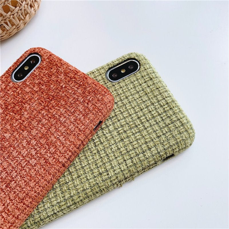 「iPhone」Simple Pure Color Casephone accessories - Three Fleas