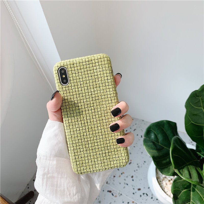 「iPhone」Simple Pure Color Casephone accessories - Three Fleas