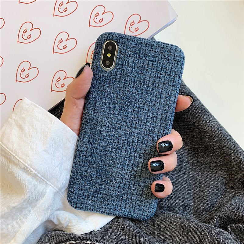 「iPhone」Simple Pure Color Casephone accessories - Three Fleas