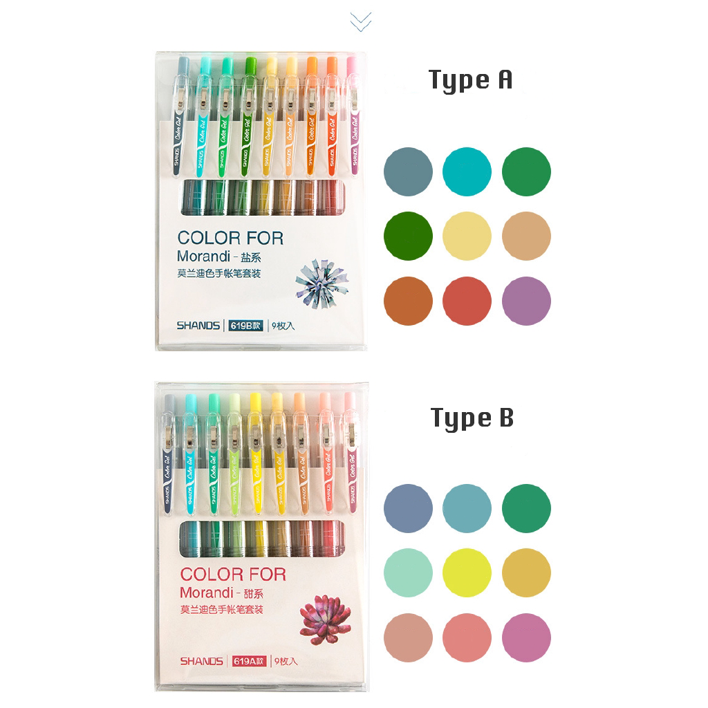 Colorful Gel Pen - Three Fleas