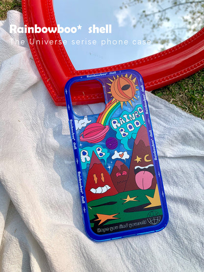 Unique Monster Couple Case-blue