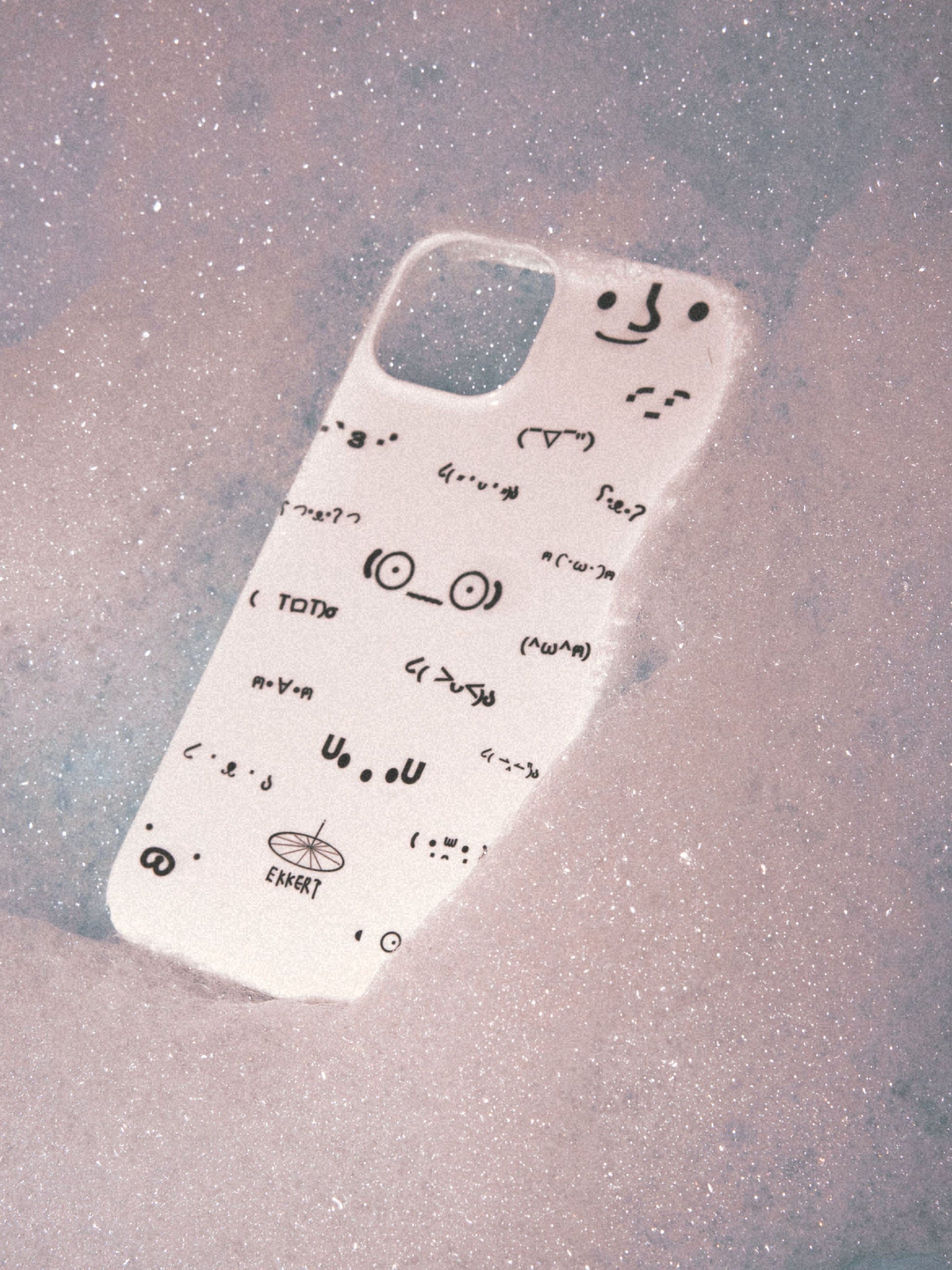 （@_@) Emoticon is a languagephone accessories - Three Fleas