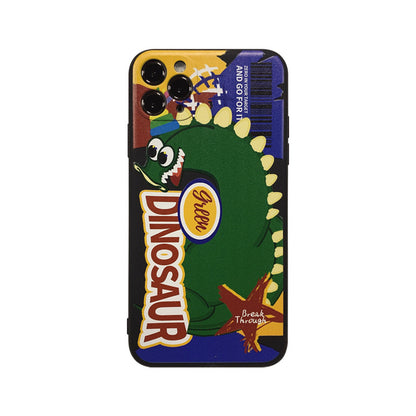 「iPhone」 Monster Dinosaur Soft Coverphone accessories - Three Fleas