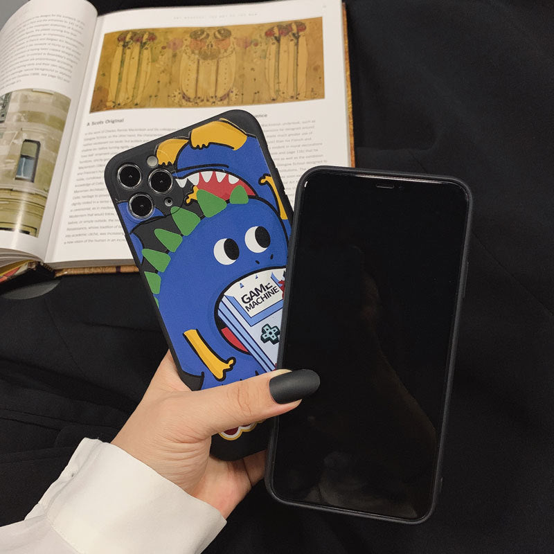 「iPhone」 Monster Dinosaur Soft Coverphone accessories - Three Fleas