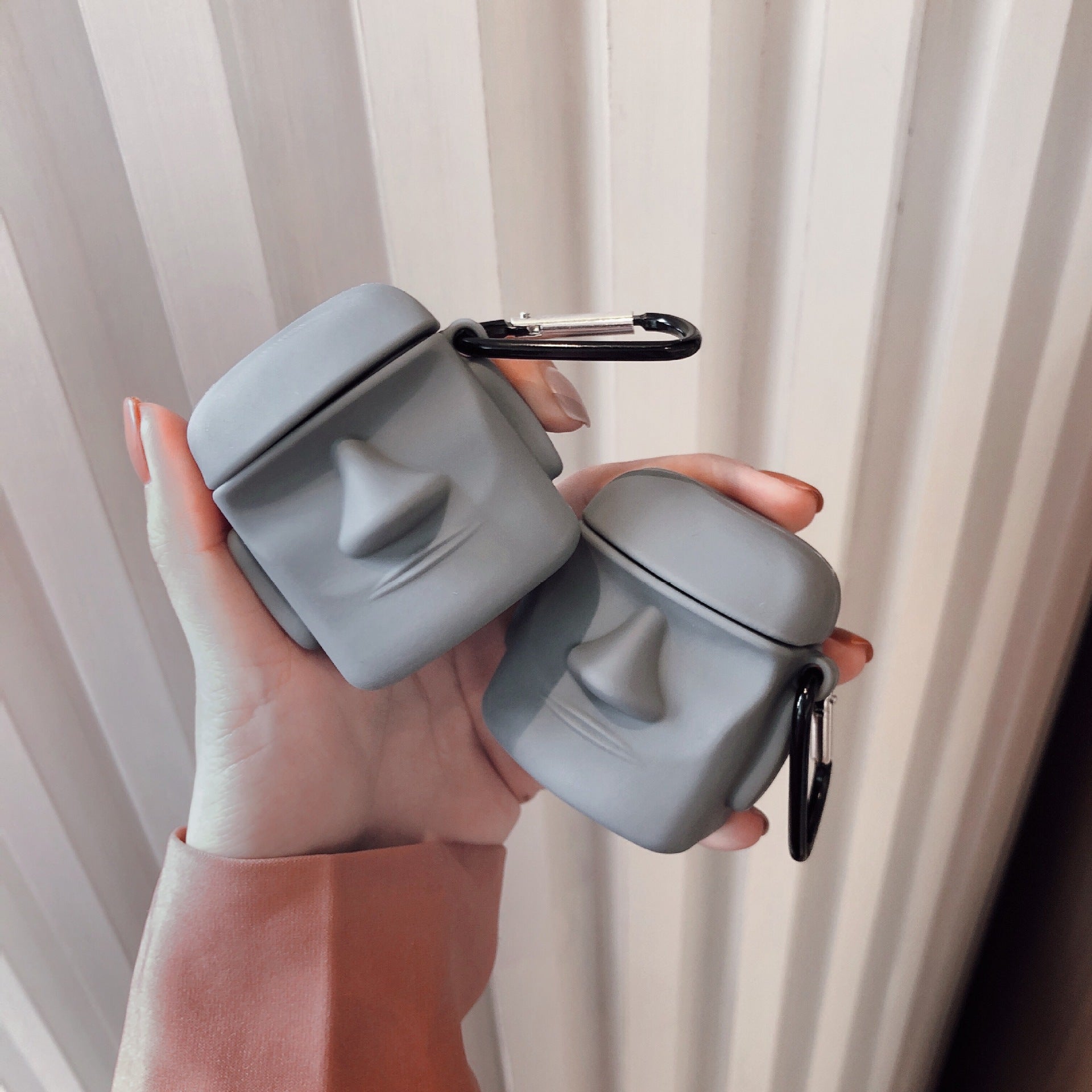 Stone Moai AirPods CaseAirPods Case - Three Fleas