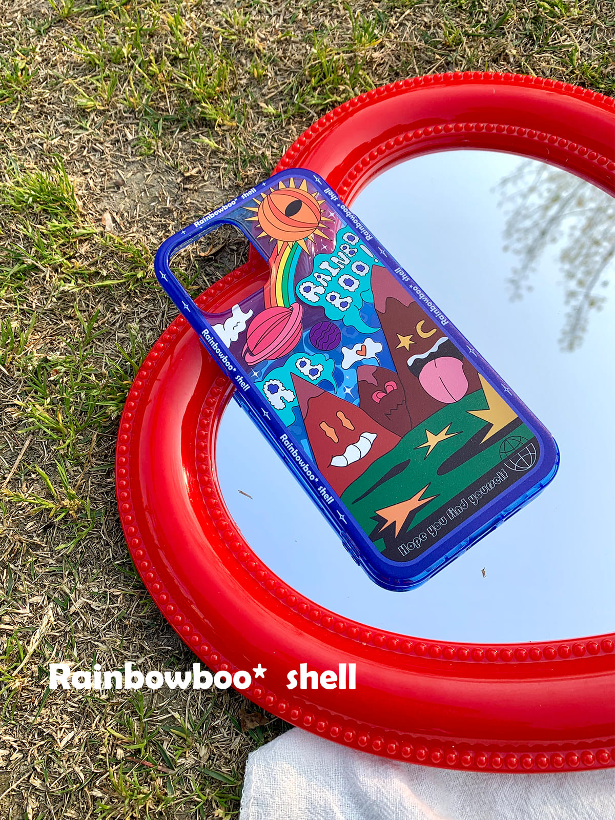 Unique Monster Couple Case-blue