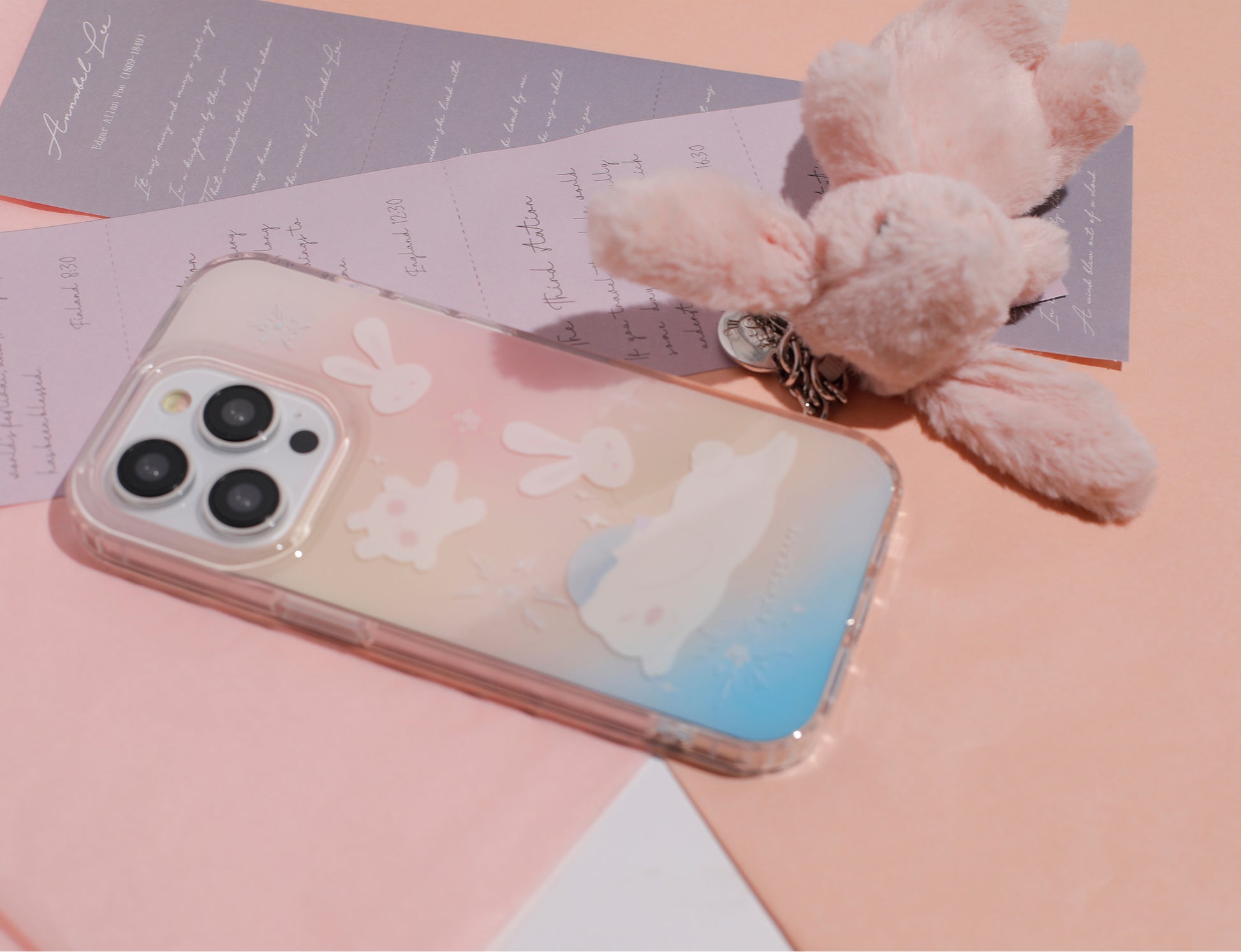Sleepy Bunnyphone accessories - Three Fleas