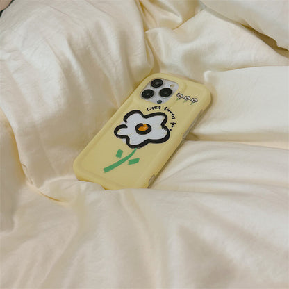 iPhone Cover | Delight Yellow Flowerphone accessories - Three Fleas