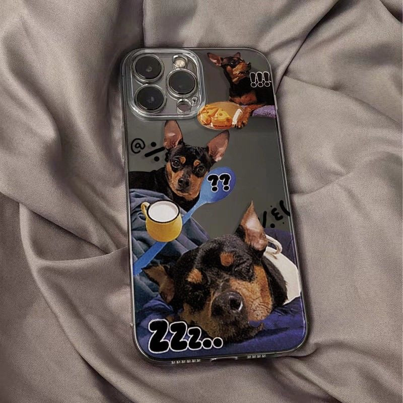 [ Meme Case ] Are You Kidding Dog Phone Casephone accessories - Three Fleas