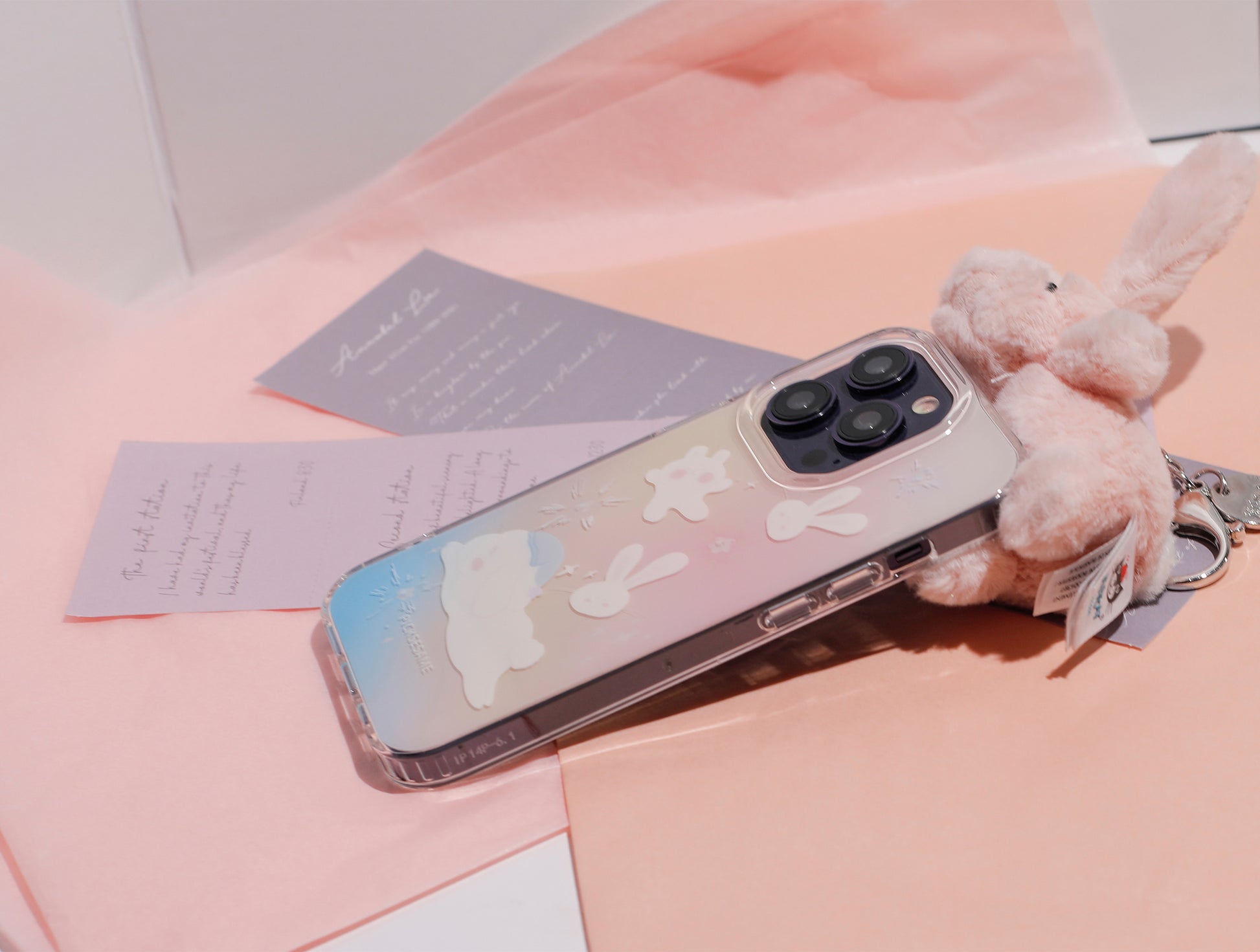 Sleepy Bunnyphone accessories - Three Fleas