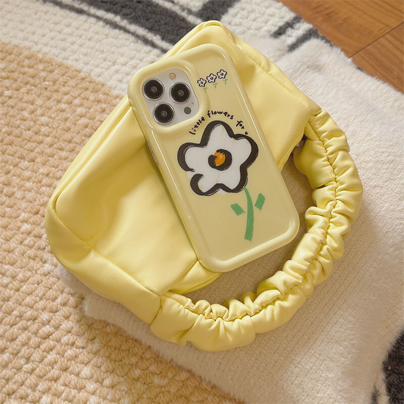 iPhone Cover | Delight Yellow Flowerphone accessories - Three Fleas