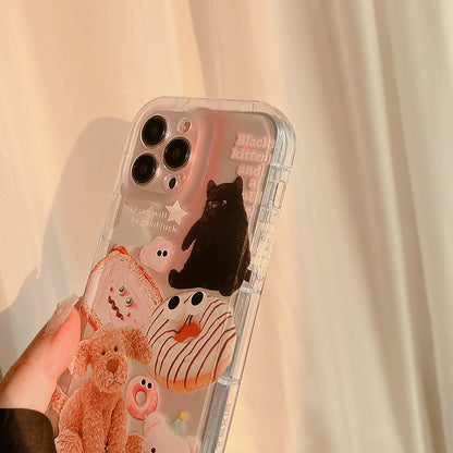 「iPhone」Sticker Pink Soft Protective Coverphone accessories - Three Fleas