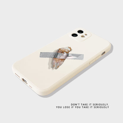 [ Meme Case ] Tape cat phone case